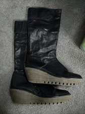 Fly Ladies Knee High Boots Size 8 EU 41