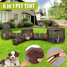 6 in 1 Big Pet Cat Dog Playpen