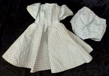 DRESS FOR ANTIQUE DOLL, DOLL