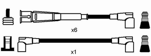 Ngk spark plug - spark, 1.25
