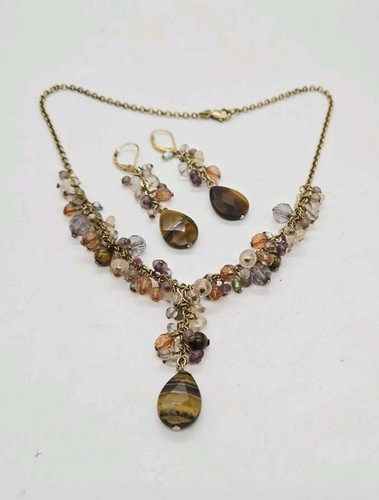 Avon tiger eye pendant - avon,