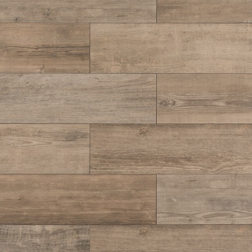 Reclaimed cream porcelain - cream, wood
