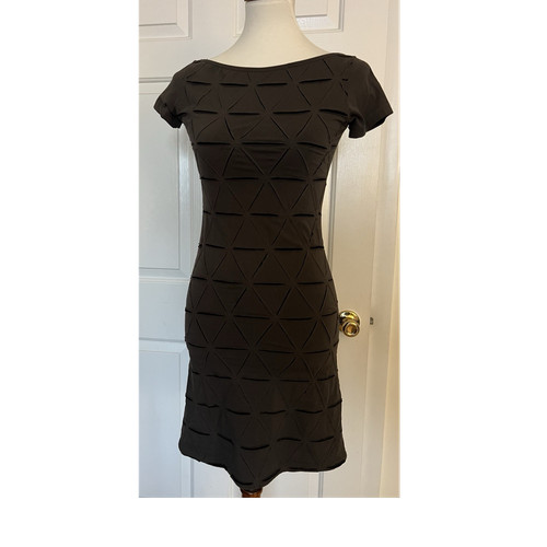 Psylo brown geometric knit - psylo,