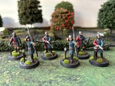 6 x Painted Archers with War