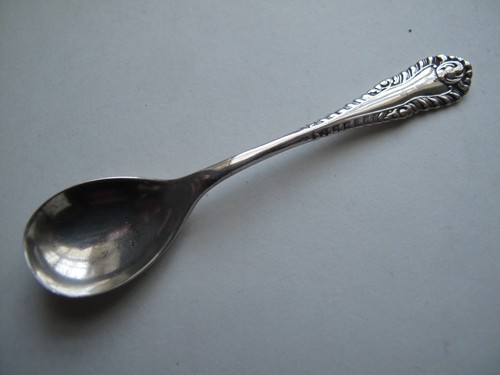 Hallmarked silver mustard