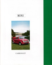 ROVER MINI CABRIOLET BROCHURE, PUB No.4404. 