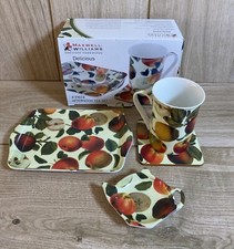 Maxwell Williams Delicious 4 Piece Afternoon Tea Set - Mug, Coaster, Tray, Tidy