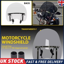 1x Large Motorcycle Windshield