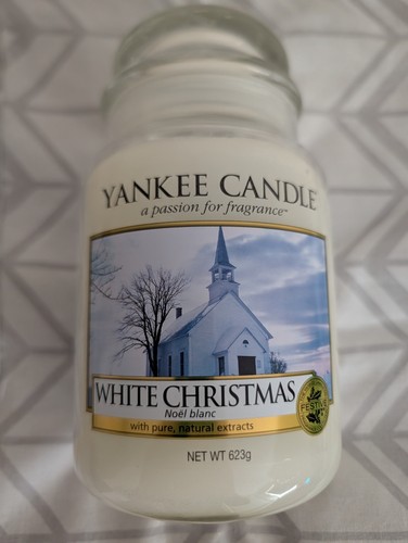 Yankee candle white christmas - candle,