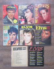 lot (8) VINTAGE ELVIS PRESLEY