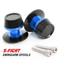 6MM Blue Rear Swingarm Spools