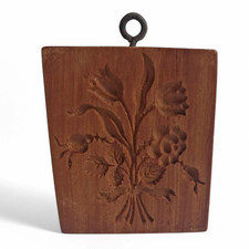 ANIS PARADIES SPRINGERLE COOKIE MOLD STAMP PRESS MOULD SPRING FLOWER BOUQUET