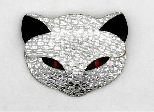 Lea stein atilla cat - lea, brooch