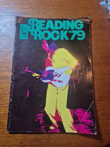 Reading rock programme 1979 - rock,