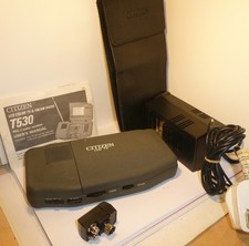 BOXED CITIZEN T530 PAL-1 MINI COLOUR TV FM/AM RADIO with POWER ADAPTER , WORKING