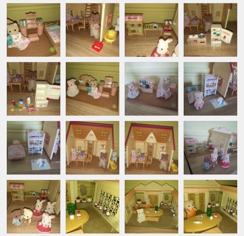 Sylvanians family giant bundle - family,