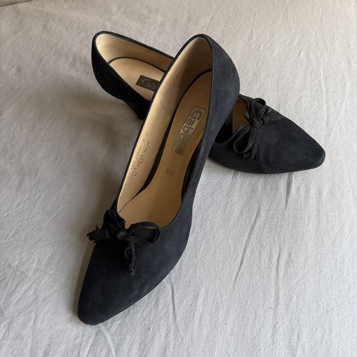 Gabor ladies navy suede - ladies,