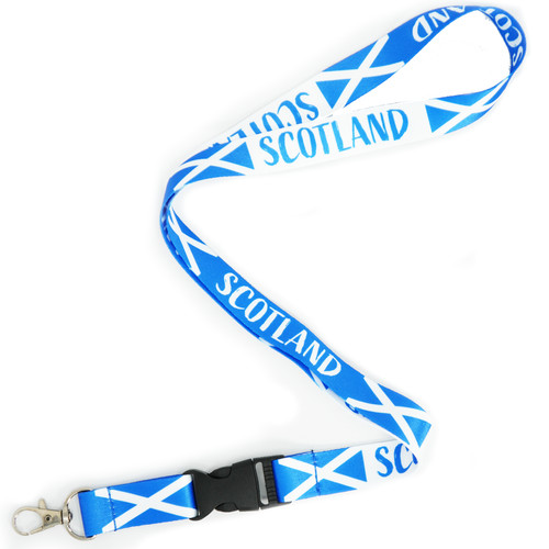 Scotland saltire flag lanyard - flag,