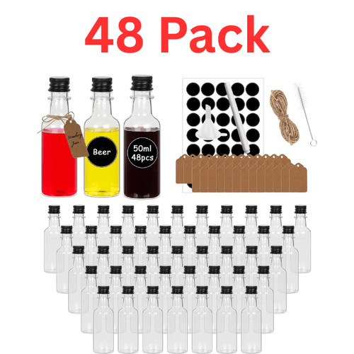 Pack mini alcohol bottles - 48,