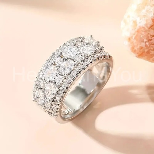 6ct oval simulated diamond - simulated,