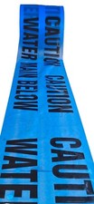 Caution Underground Warning Safety Tape Water Main Below 150mm Wide Blue Tape