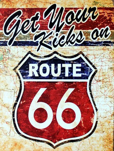 Route retro replica - route, 66,