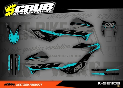 Ktm decal smc 690 - smc-r, 2012