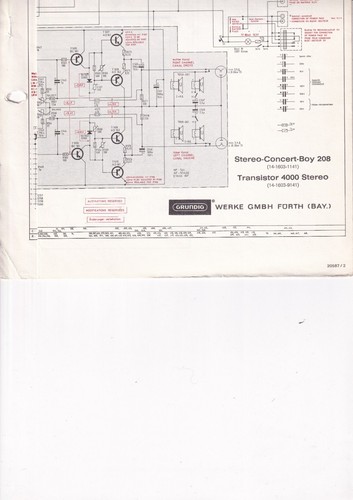 Circuit diagrams for grundig - diagrams,