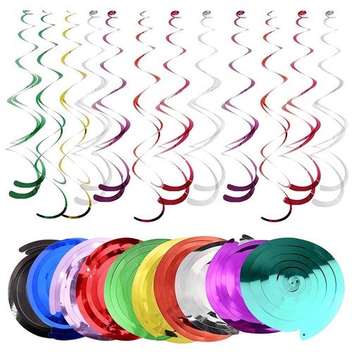 Pack hanging swirls - hanging, party
