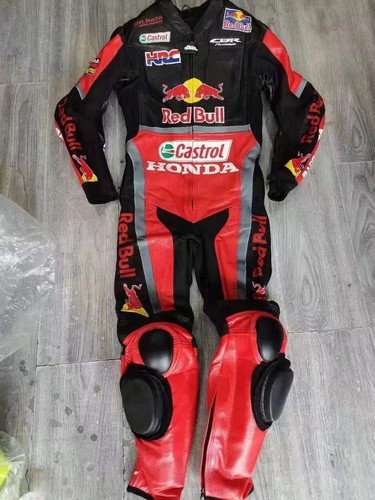 Motorbike leather suit genuine - motorbike,