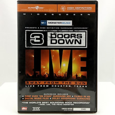3 Doors Down: Live Away From The Sun (HDS DVD) Numbered Limited Edition Used F1