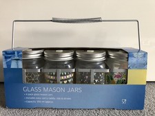 4 x Printed Drinking Glass