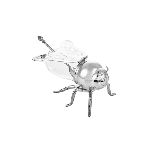 Bee shape honey pot - bee,