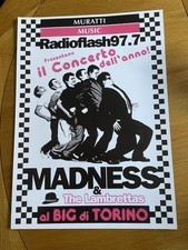 Madness A3 Tour Poster On Glossy Paper Repro New Old Stock