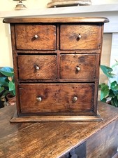 18th century spice cabinet/apothecary set of drawers