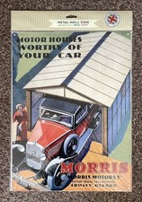 MORRIS MOTORS METAL SIGN -