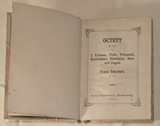 Antique 1899 Schubert Octet