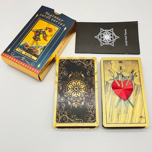 Gold foil traditional - foil, tarot