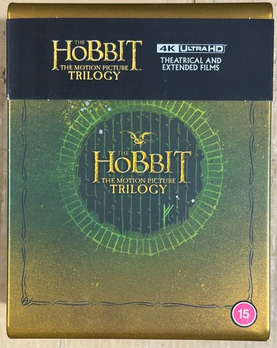 The hobbit trilogy - trilogy:, steelbook