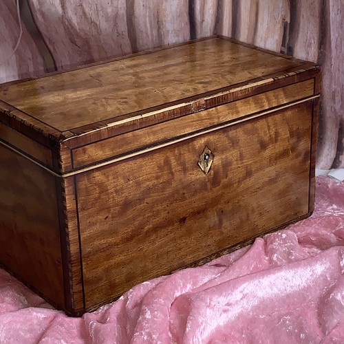Antique georgian maple tea - antique,