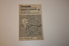 Timetable - London Country