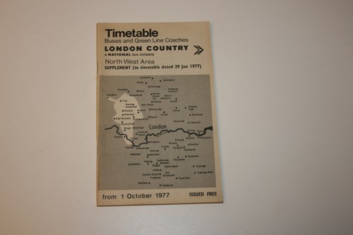 Timetable london country - -,