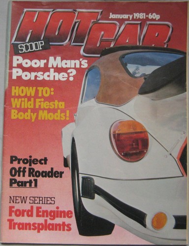 Hot car magazine - hot, january