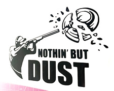 1x Clay Pigeon Vinyl Sticker