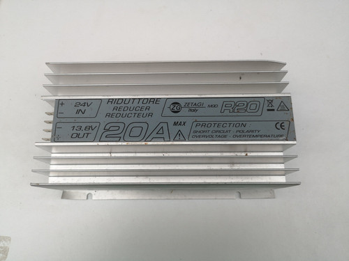 Zetagi r20 voltage - r20, reducer