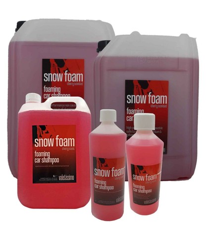 Snow foam car valeting cherry - snow,