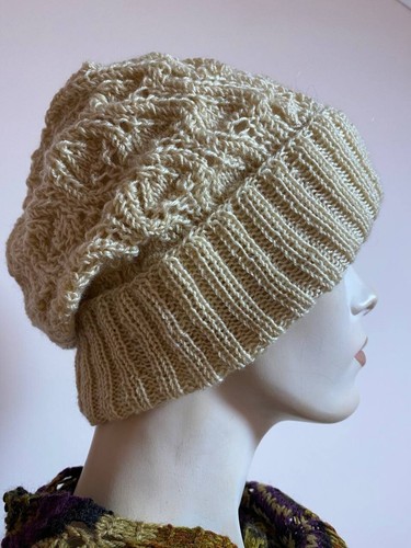 Knit wool blend - wool, hat