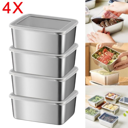 Set stainless steel food - steel,