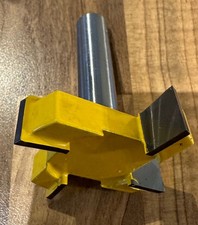 Fly Cutter 1/2" Shank 2" dia cutting radius, Carbide Tip Router Bit Woodworking