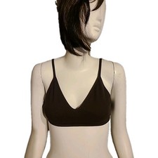 Primark - Brown Compression Sports Bra Vest Top  Size Medium UK